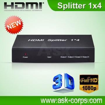 HDMI Amplifier splitter box 1x4